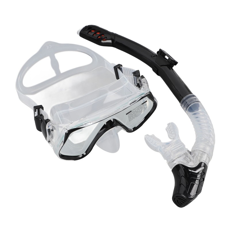 Diving Goggles Silicone Glass Plastic Ultra Clear Comfortable Adjustable Diving