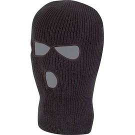 Kombat UK 3 Hole Balaclava Black