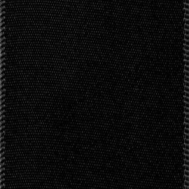 Berwick Offray 1.5" Single Face Satin Ribbon, Black, 50 Yds