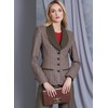 Vogue Ladies Sewing Pattern Set Semi Fitted Lined Jacket Design
