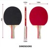 Table Tennis Ping Pong Set - Pack of 4 Premium