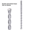 4Pcs Hammer Rock Drill Bit Sturdy Durable Efficient Convenient Round