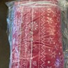Victoria's Secret Sherpa Plush Fleece Blanket Stadium Throw Blanket Red