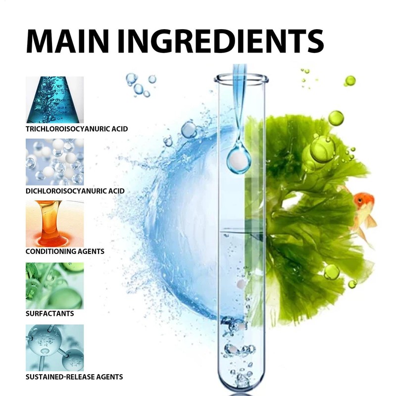 Fish Tank Water Purification Tablets | Water Cleaning Tablets for