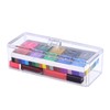 dedoot Plastic Drawer Organizer, Clear Acrylic Vanity Desk Storage and