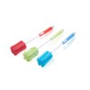 VASANA 3PCS Sponge Cleaning Brush - Adjustable Plastic Long Handle