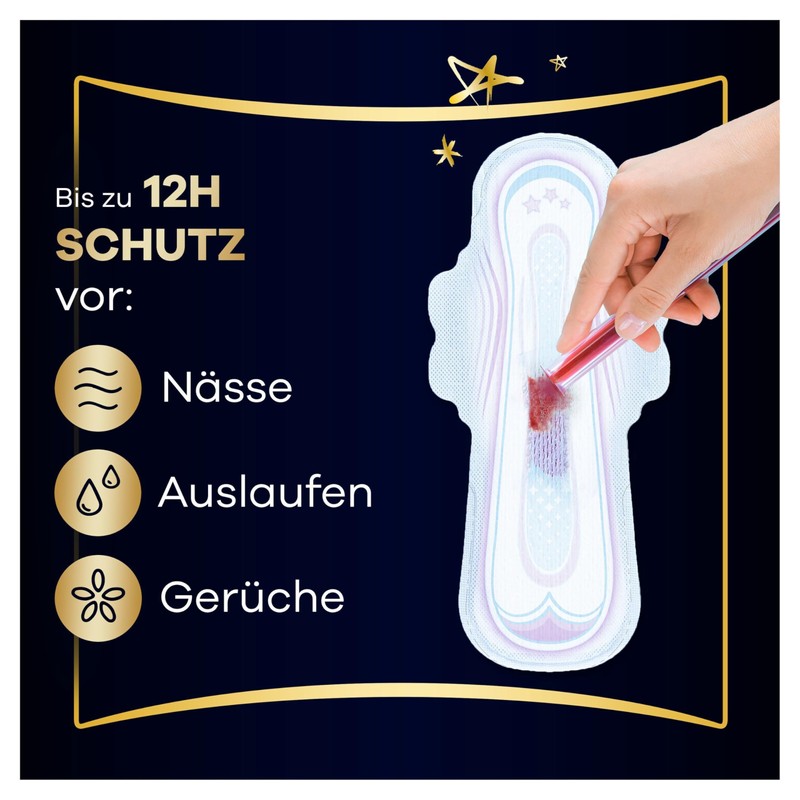 Always Ultra Sanitary Towels Strong Period (Size 5) with Wings,