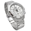 Seiko SBTR009 Men's 1/5 Second Chronograph Quartz Wristwatch, Silver, Silver