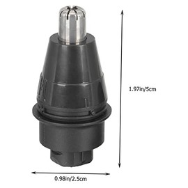 3pcs Nose Hair Clipper Replacement Heads Full Body Washable Razor Trimmer Parts for Men and Women Easy to Clean Hair Trimming Razor Heads