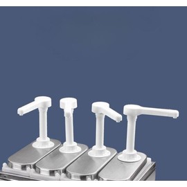 디스펜서 소분기 펌핑 하이볼 펌프 양념 정리대 [E. 2리터 4개] Dispenser Portioning Pump Highball Pump Condiment Organizer [E. 2 Liters 4pcs]