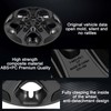 TULALUX Wheel Hubcaps Compatible with Ford Fusion 2010 2011 2012;