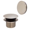 Westbrass A398RK-20 1-1/2" NPSM Coarse Thread Mushroom Tip-Toe Bathtub Drain