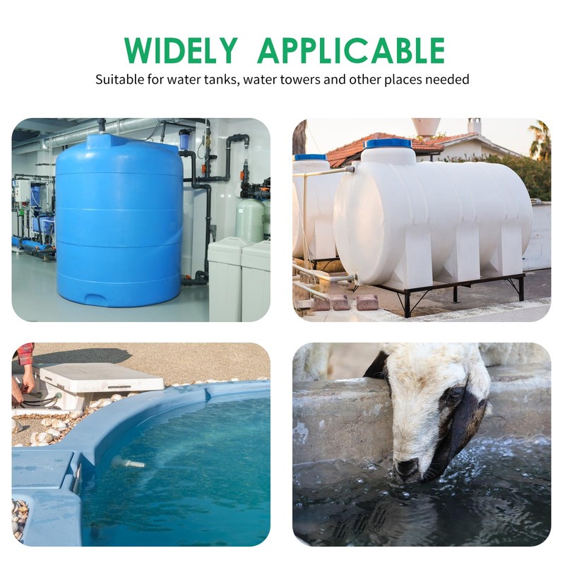 1/2‘’ Thread Float Ball Valve Brass Valve Plastic Floating Ball