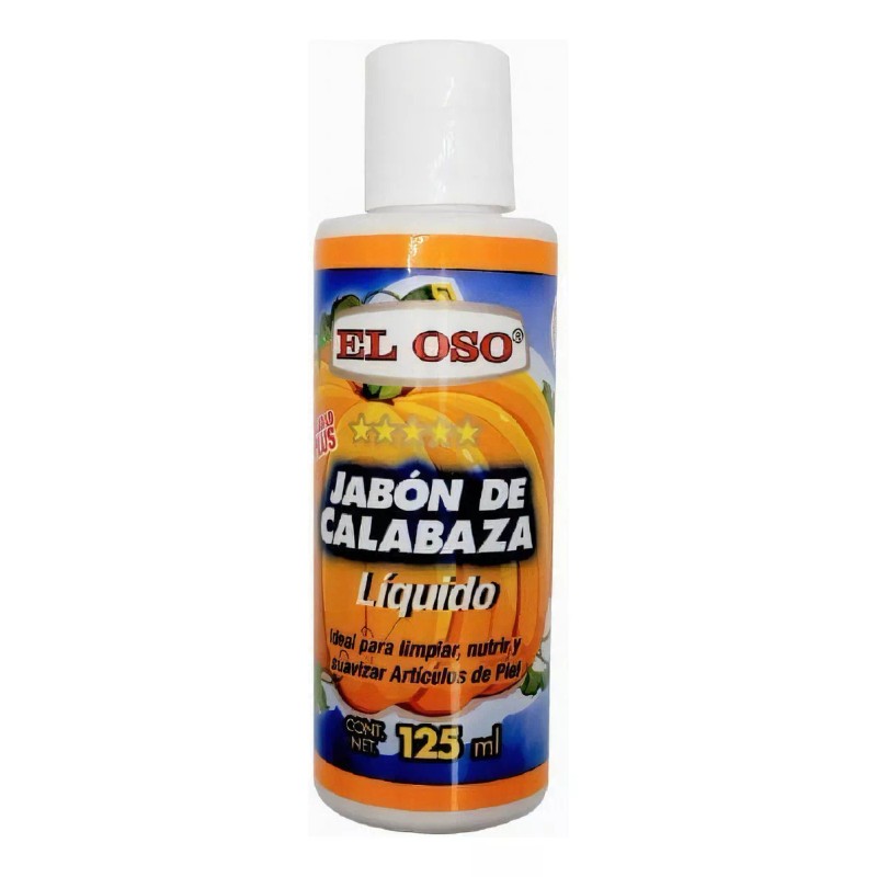 El Oso Jabon De Calabaza Liquido Para Zapatos O Artículos