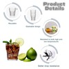 Küchera Reusable Plastic Glasses Acrylic Tumblers 260ml - 8 Pack
