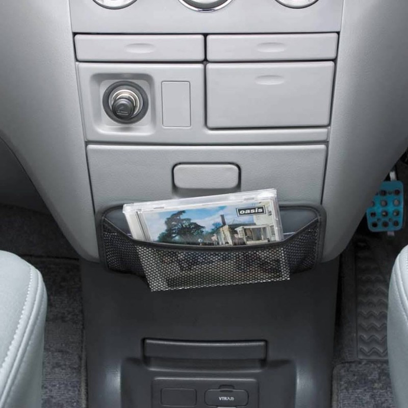 ナポレックス(Napolex) 純正感覚車用シートバックポケット 収納 粘着シート付 スポンジ入り クッションで収納物を保護 ダッシュボード収納 カー用品 JK-56