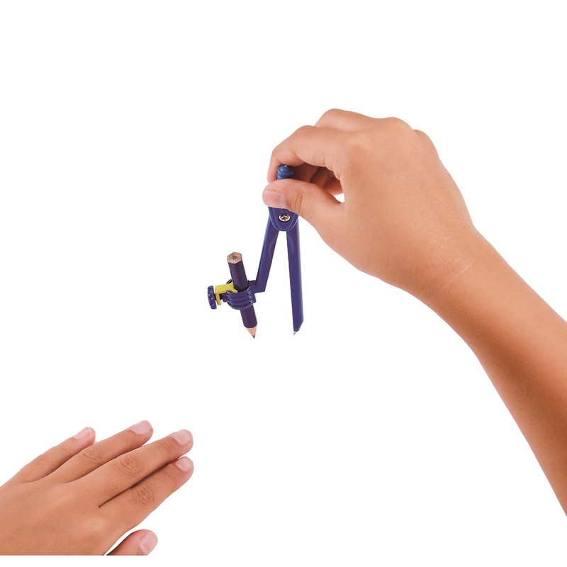 Kutsuwa CP224BL Compass for Pencils, Blue