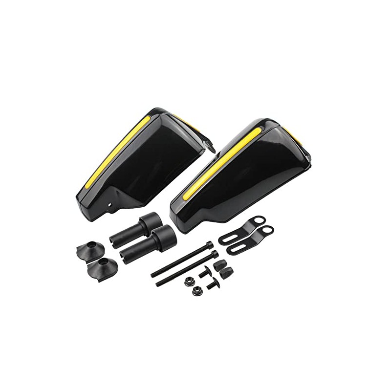 MASO Motorcycle Hand Guard, Windshield Deflector, Hand Guard, Wind and