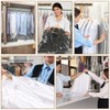 JIUBULUJIU 40 Pack Plastic Clothes Covers, 60 x 140cm Dry