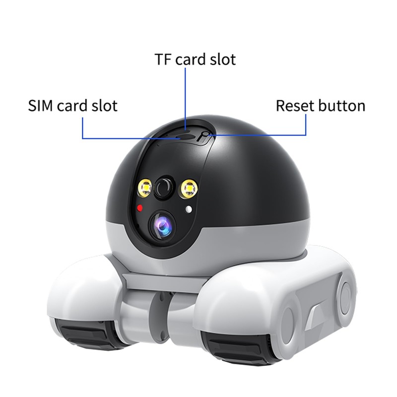 Denash Pet Camera Home Security Camera,1080P Indoor Movable Cameras,2 Way