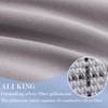 Ali King Grounding Pillowcase, 5% Conductive Silver + 95% Soft