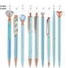 Glitter Ballpoint Pen Set, 1 Set Artificial Diamond Pen, Creative