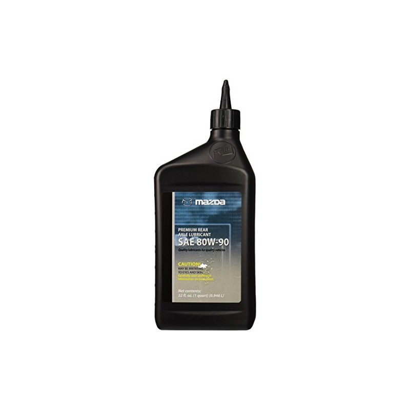 Genuine Mazda Accessories (0000-77-80W9-QT) SAE 80W-90 Rear Differential Oil -