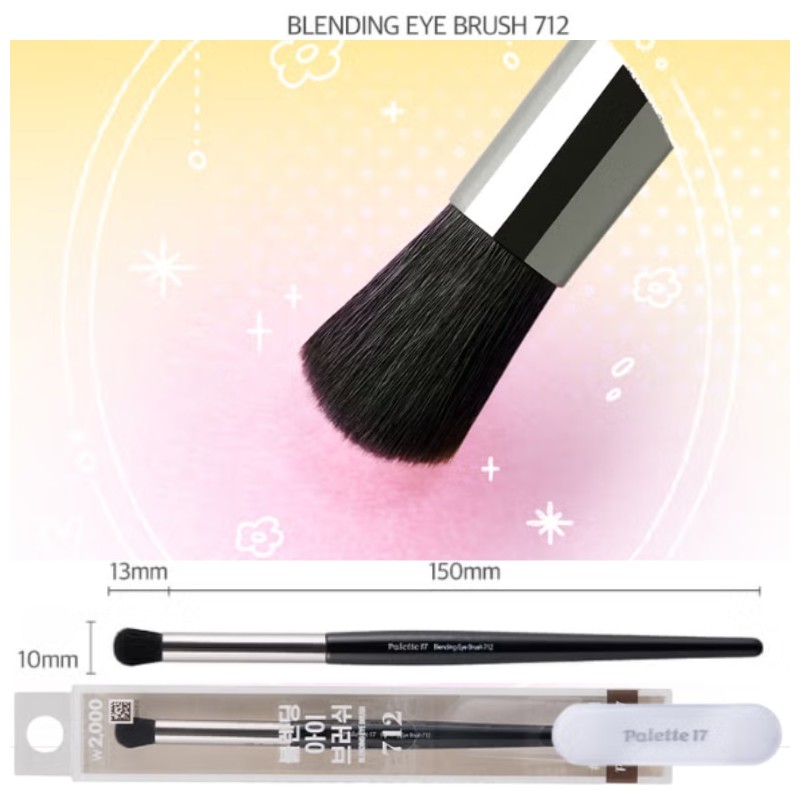 PALETTE17 Makeup Brush Collections 1ea, Type:PALETTE17 Foundation Brush
