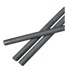 CGjiogujio 2pcs Dia. 13mm L 200mm 99.99% Graphite Electrode Cylinder Rod