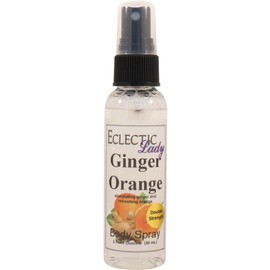 Ginger Orange Body Spray (Double Strength), 2 ounces