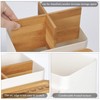 Jesustree Desk Organiser, 4 Compartments Desktop Office Organiser with Pen
