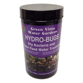 Green Vista Hydro-Bugs Dry Beneficial Bacteria - 32 Ounces - Green Water Control - Probiotic Treatment - Reduces Sludge, Fish Waste, Uneaten Food - Improves Water Quality and Clarity - Koi, Plant Safe