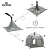 ASFANES Outdoor Pet Automatic Camping Tent, Pop up Cave Bed