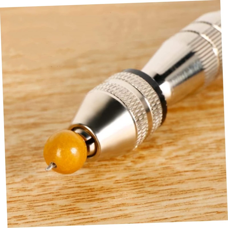 Operitacx 0.5-3.0mm Mini Hand Drill for Jewelry Wood and Metal