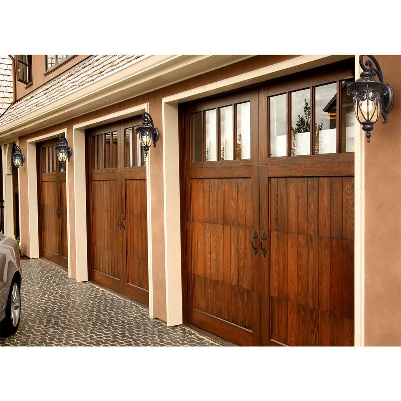 GOALPLUS 18 Inch Outdoor Porch Light with Wall Mount, Antique