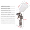 LVMP Feed Air Spray Gun Mini Paint Spraying Gun Kit