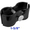 BLACK 1-5/8" X 1-5/8" Chain Link Panel (Kennel) Clamp -