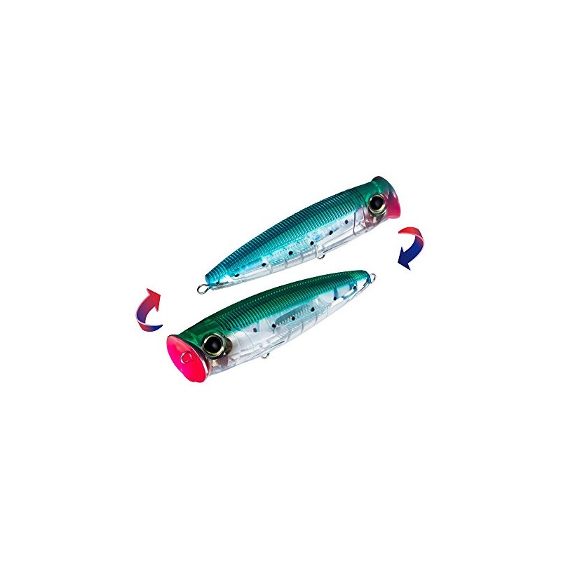 Yo-Zuri R1168-CPNI 3D Popper Floating Lure, Sardine
