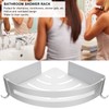 Wall Storage Rack Aluminum Corner Shower Caddies Wall Mounted Bathroom