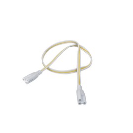 YCSSSD T5 T8 Led Lamp Connecting Wire Extension Light Cord Connector 3 Prong Tube Light Fixture LED Linkable Cord Double End Connector Cable Power Extension Wire 30CM.