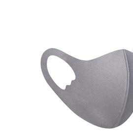 Kids Face Mask, Reusable, Washable, Bandana, Protective Face Cover, Breathable & Safety Mask, Anti-Pollution, Anti-Dust Mask for Running, Cycling, Grey, 1 Piece