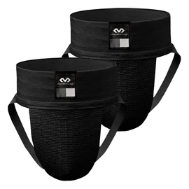 Mcdavid 3110 atlético Supporter (Pack de 2), Negro, XX-Large