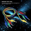 5 Pieces 1 m 4 mm Banana Plug Power Cord