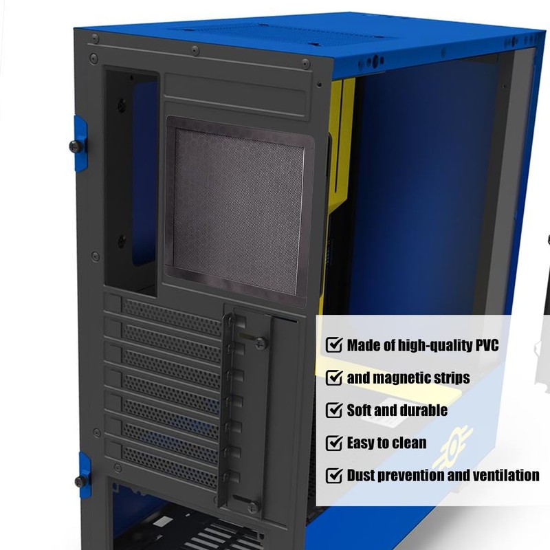 WeddHuis 2 x Fan Cover with Ultra Fine Dust Filter,