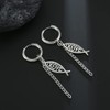 Earrings For Women Girls Jesus Fish Faith Symbol Earrings Stainless