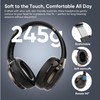 FVYAO Wireless Bluetooth Headphones Over Ear with RGB Light, 65H