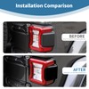 PDKLIN for Jeep JL Tail Light Cover Trim Panel for