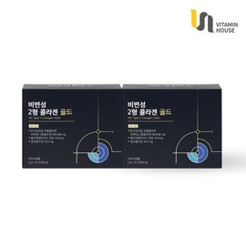 Vitamin House Non-denatured Type 2 Collagen Gold 2g x 30 packets x 2 packs / 비변성 2형 콜라겐골드 2g x 30포 2개