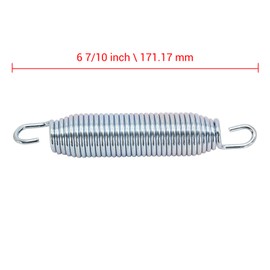 Celliparts 1 x 6.75″ Deck Idler Tension Spring 607616 Compatible with Hustler Dash Raptor Fastrak Series Mower Replace 607616 122388 604291