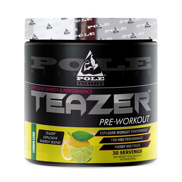 Pole Nutrition Pre-Workout Powder | Flavoured, Maximum Performance Formula |